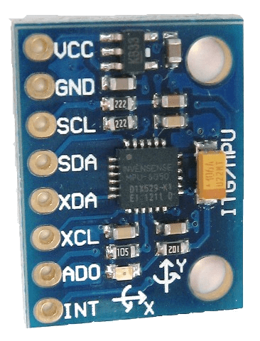 GY-521 gyro and accelerometer