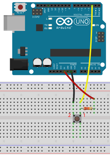 Push button connections
