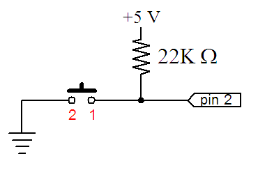 Push button schematic